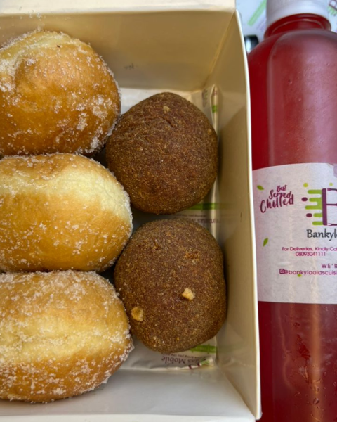 3 Doughnuts, 2 Scotch eggs & Chapman